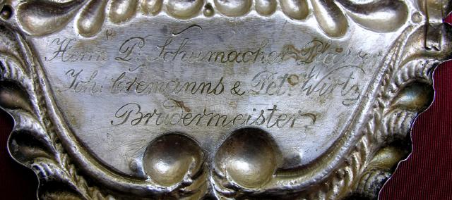 Detail der Rückseite der Königskette im Mai 2010